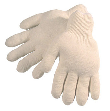 Plain Knit 100% COTTON Gloves 13 Gauge Knit 25 DOZEN/BOX   #4537C